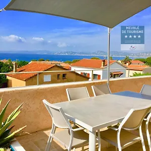 Avec Splendide Vue Mer, A 200 M De La Plage, Golfe De Saint-tropez Les Issambres